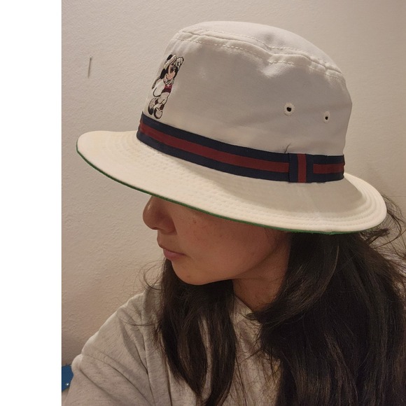 Disney Other - Vintage Disney PRO Collection Minnie Mouse Golf Bucket Hat White Unisex